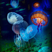 Undersea Fantasy Art Print