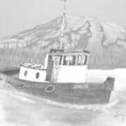 Tugboat Union Art Print