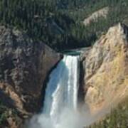 Upper Falls, Yellowstone River Art Print