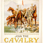 Us Cavalry Poster Art Print