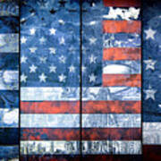 Usa Flag 11 Art Print