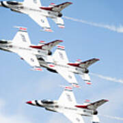 Usaf Thunderbirds Art Print