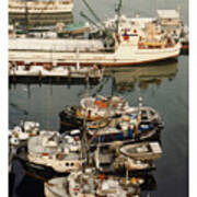 Vancouver Harbor Fishin Fleet Art Print