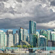 Vancouver Skyline 1 Art Print