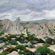 Vasquez Rocks Art Print