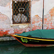 Venetian Boat Art Print