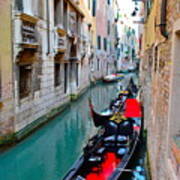 Venetian Canal Art Print