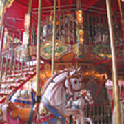 Venetian Carousel Nashua Nh Art Print