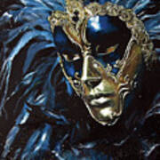 Venetian Mask 2 Art Print