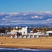 Venice Beach In Fall Art Print