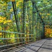 Vermont Steel Bridge Art Print