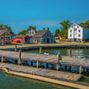 View From The Dock Art Print