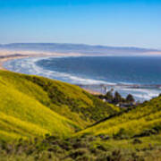 View From The Pismo Preserve Art Print