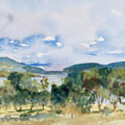 View Of D'entrecasteaux Channel From Birchs Bay, Tasmania Art Print