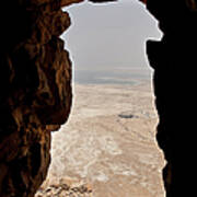 View Of The Dead Sea From Masada Art Print