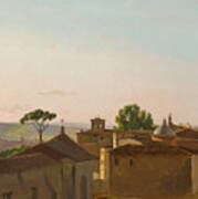 View On The Quirinal Hill. Rome Art Print
