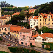 Village Of Sintra Art Print