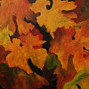 Vine Leaves Art Print