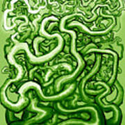 Vines Of Green Art Print