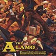 Vintage Classic Movie Posters, The Alamo Art Print