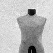 Vintage Dress Form Art Print
