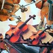 Violin Concierto Art Print