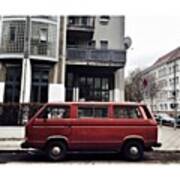 Volkswagen T3 Bus 
#berlin #neukölln Art Print