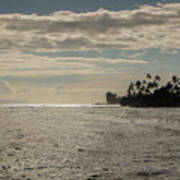 Waimea Bay At Dusk Art Print