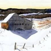 Waitsfield Barn Art Print