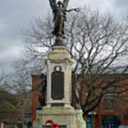 War Memorial, Burton On Trent Art Print