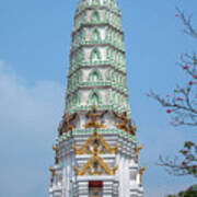 Wat Apson Sawan Phra Chedi Pinnacle Dthb1920 Art Print