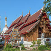 Wat Mahawan Phra Wihan Dthcm1161 Art Print