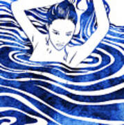 Water Nymph Iv Art Print