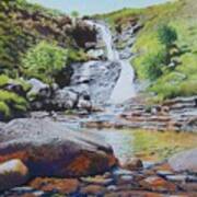 Waterfall On Skye 2 Art Print