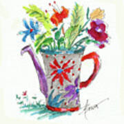 Watering Can What? Art Print