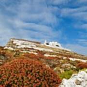 Way To The Top. Folegandros, One Of The Islands In The Cyclades Art Print