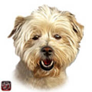 West Highland Terrier Mix - 8674 - Wb Art Print