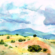 Western Landscape Art Print