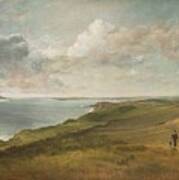 Weymouth Bay From The Downs Above Art Print