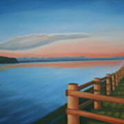 Whidbey Island Sunset Art Print