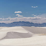 White Sands Dunes Art Print