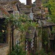 Winchcombe Cottages Art Print