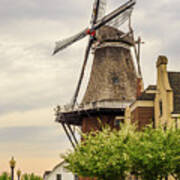 Windmill In The Clouds 2 Art Print