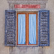 Window Sketch Of Tuscany Art Print