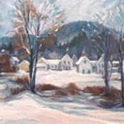 Winter In New England Art Print