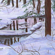 Winter Landscape Art Print