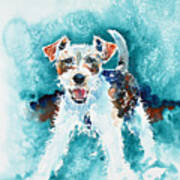 Wire Fox Terrier Art Print