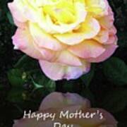 Yellow And Pink Mother's Day Art Print