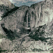 Yosemite Falls Collodion Art Print