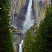 Yosemite Falls D Art Print